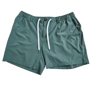 Chubbies The Altitudes (Mens XXL) 6" Inseam Drawstring‎ Green Chino Shorts